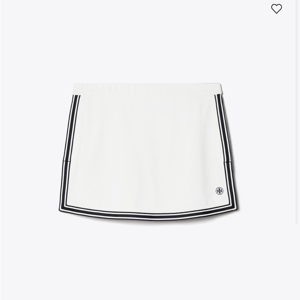 TECH PIQUÉ TENNIS SKIRT Tory Burch